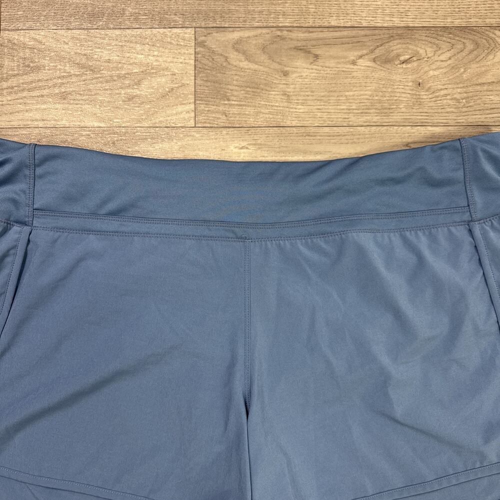 Free Fly Bamboo Lined Breeze Shorts Pull On Stretch Blue sz XXL - Picture 2 of 6